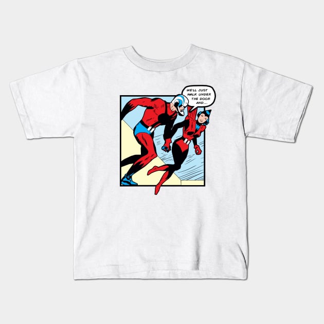 the tiny duo Kids T-Shirt by k4k7uz